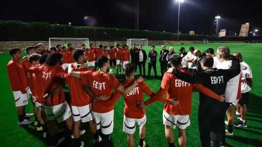 منتخب مصر المشارك في كأس العرب يختتم استعداداته لمواجهة الإمارات