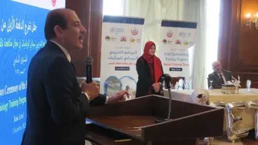 الصحة تعلن تخريج أول دفعة من برنامج التدريب... الصحة تعلن تخريج أول دفعة من برنامج التدريب الميداني للوبائيات
