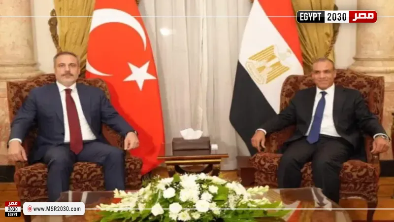 وزير الخارجية ونظيره التركي