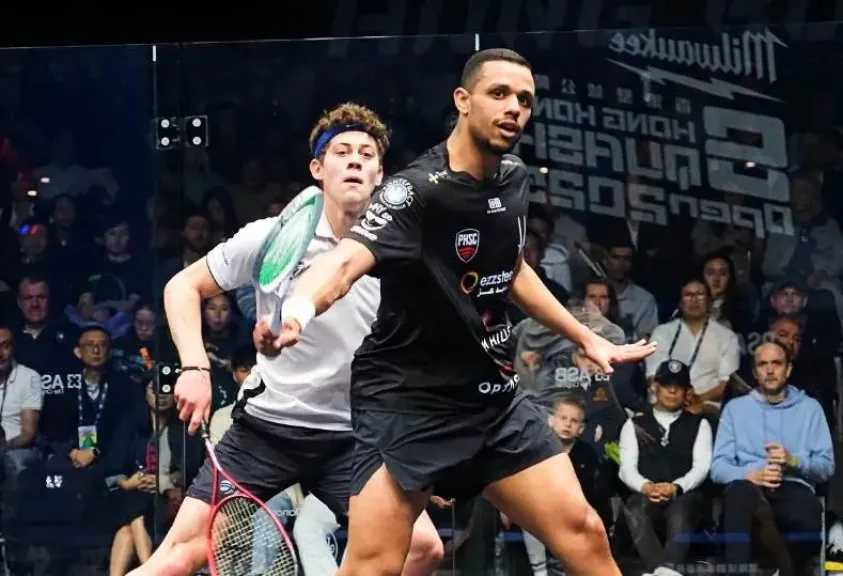 مصطفى عسل يتأهل لنهائي هونج كونج بعد اكتساح براينت بثلاثية نظيفة