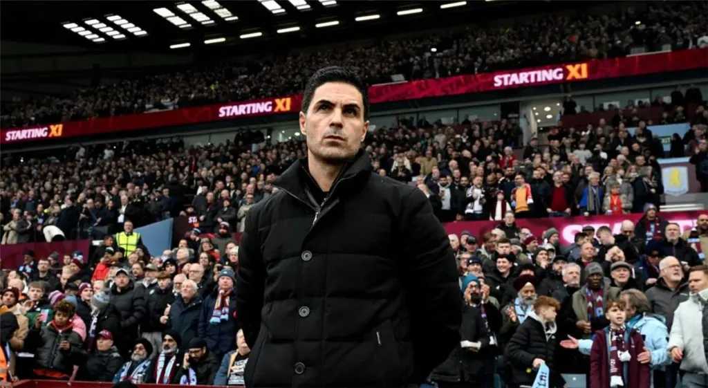 أرتيتا بعد الخسارة أمام أستون فيلا: الهزيمة مؤلمة ولم نحسن إدارة الكرة