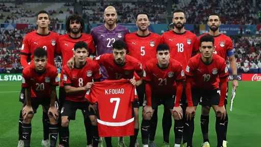 منتخب مصر يتعادل مع الإمارات سلبيا في الشوط الأول