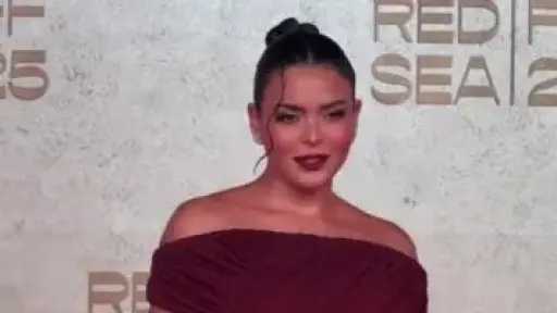 أسماء جلال وصبا مبارك وحسن الرداد على السجادة... أسماء جلال وصبا مبارك وحسن الرداد على السجادة الحمراء لمهرجان البحر الأحمر