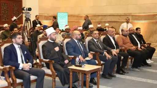 الأزهري يتفقد فعاليات اللجنة الثانية في اليوم الأول من المسابقة العالمية للقرآن الكريم