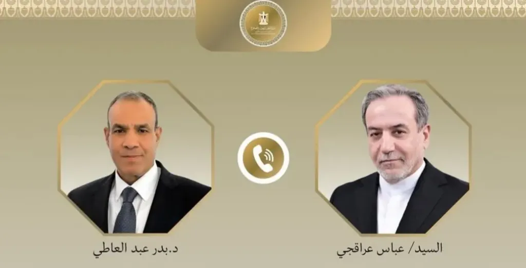 وزير الخارجية ونظيره الإيراني
