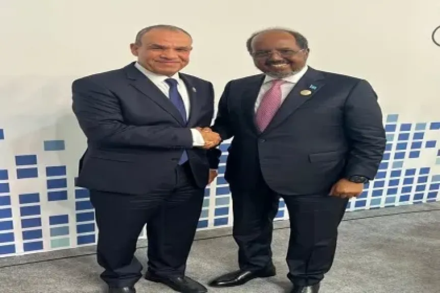 وزير الخارجية ورئيس الصومال
