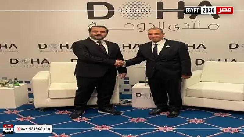 وزير الخارجية ونظيره السوري