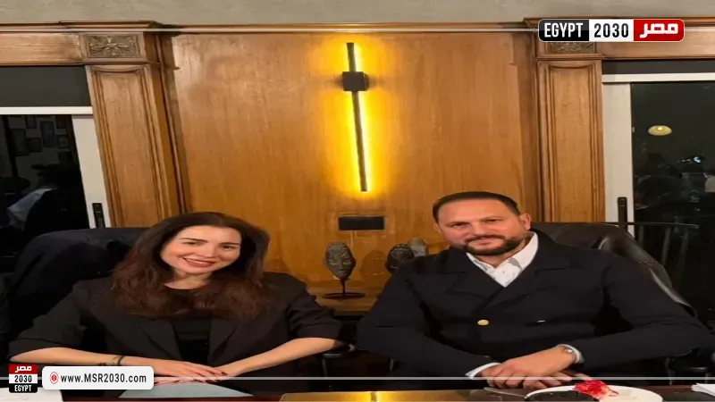 مي عز الدين وعماد زيادة