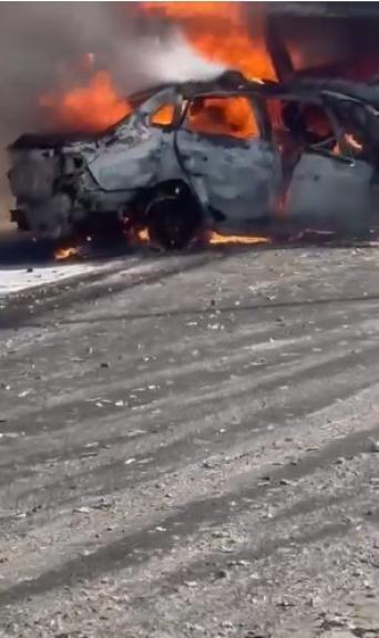 مصرع 4 مستشارين في حادث سير مأساوي على الطريق الصحراوي بالمنيا