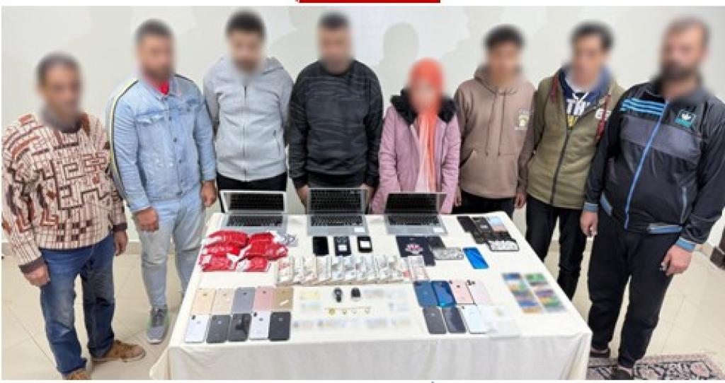 الداخلية تضبط عصابة للنصب عبر منصة إلكترونية باسم ”H&S”