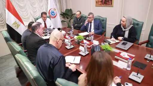 وزير الصحة يترأس اجتماعًا لمتابعة مشروع «النيل» أول... وزير الصحة يترأس اجتماعًا لمتابعة مشروع «النيل» أول مركز محاكاة طبي للتميز والتعلم في مصر