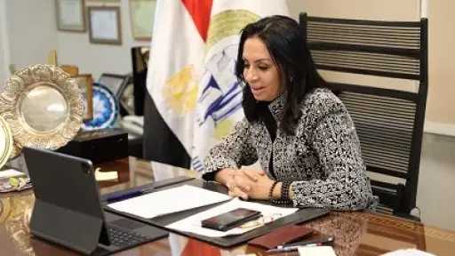 وزيرة التضامن تهنيء بطلات الأولمبياد الخاص المصري لفوزهم ببطولة كأس العالم لكرة السلة الموحدة 3×3