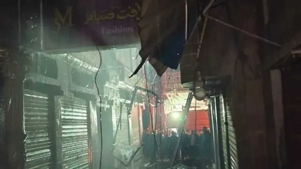 معاينة النيابة الإدارية تفجر مفأجات بواقعة حريق سوق الخواجات بالمنصورة