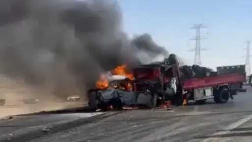 النيابة تصرح بدفن المستشارين الأربعة ضحايا حادث المنيا