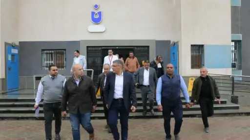 محافظ الجيزة يبحث مع مدير الشئون الصحية المتطلبات اللازمة لرفع كفاءة العمل بمستشفى الصف