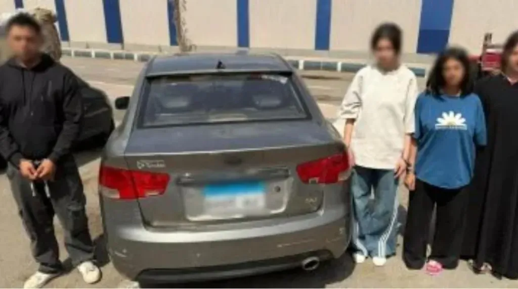 المتهمين فى فيديو الفعل الفاضح