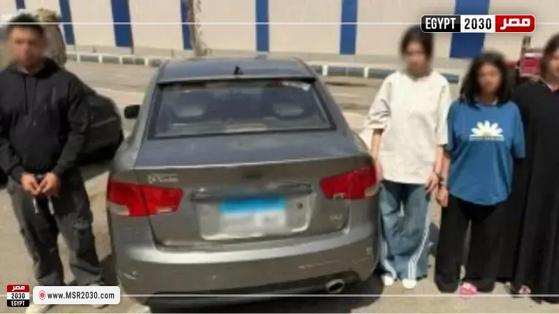 المتهمين فى فيديو الفعل الفاضح