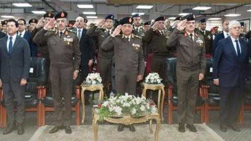 وزير الدفاع يشهد مناقشة البحث الرئيسي للأكاديمية العسكرية للدراسات العليا والاستراتيجية