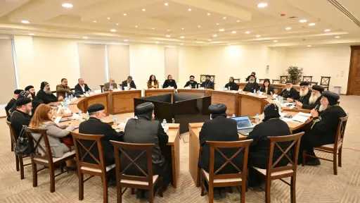 البابا تواضروس يلتقي ممثلي الكليات والمعاهد اللاهوتية بأكاديمية مارمرقس