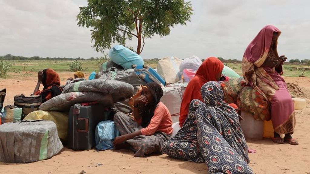 نازحين السودان