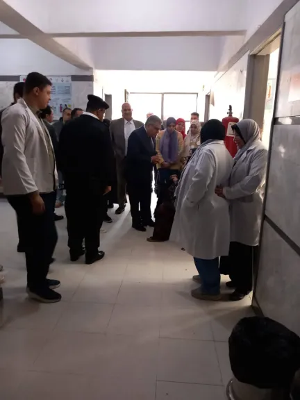 جانب من الزيارة