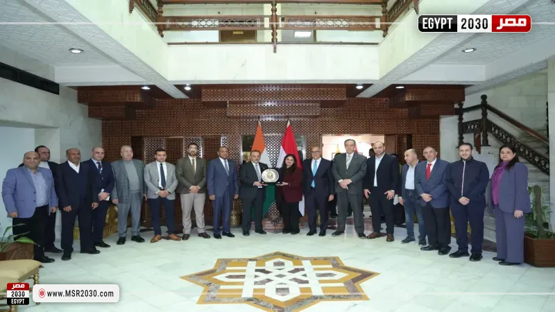 جانب من الزيارة