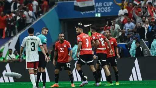 الأردن يتقدم على منتخب مصر بالهدف الأول بقدم أبو حشيش