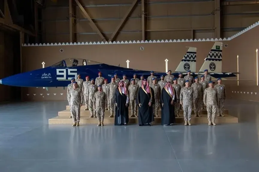 ولي العهد السعودي يفتتح قاعدة جوية جديدة لتعزيز الجاهزية القتالية للقوات الجوية