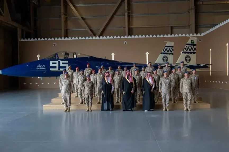 ولي العهد السعودي يفتتح قاعدة جوية جديدة لتعزيز الجاهزية القتالية للقوات الجوية
