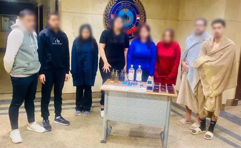 ضبط نادى صحى بالقاهرة لممارسة أعمال منافية للآداب