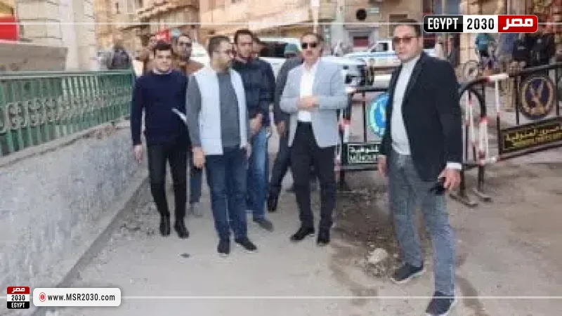 جولة محافظ المنوفية بشبين الكوم