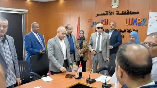 محافظ الأقصر يتفقد غرفة عمليات الشبكة الوطنية لمتابعة... محافظ الأقصر يتفقد غرفة عمليات الشبكة الوطنية لمتابعة انتخابات مجلس النواب 2025