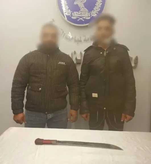 ضبط شخصين اعتديا بسلاح أبيض على آخر بالقاهرة