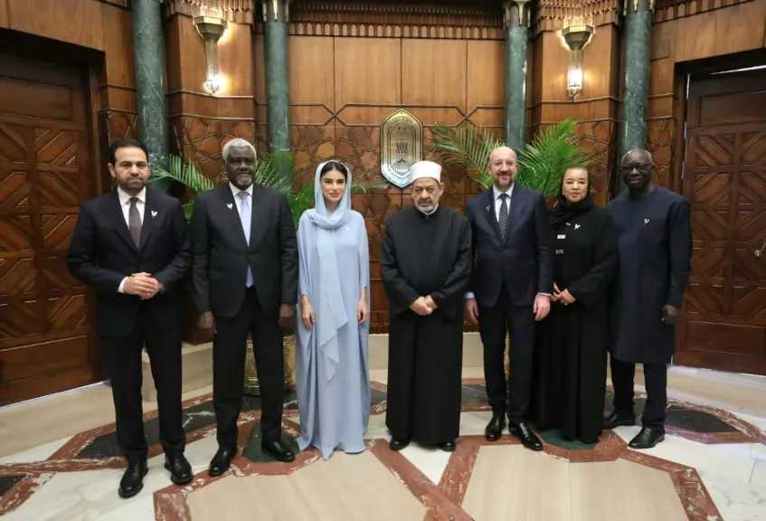شيخ الأزهر يستقبل أعضاء لجنة تحكيم جائزة زايد للأخوَّة الإنسانية 2026