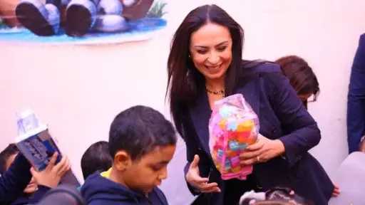 وزيرتا التضامن والتنمية المحلية ومحافظ الجيزة يفتتحون المجمع الخدمي بروضة السودان