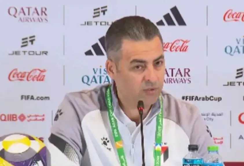 الفدائي الفلسطيني يطارد التاريخ.. أبو جزر يتعهد بتحدي الأخضر في ربع نهائي كأس العرب