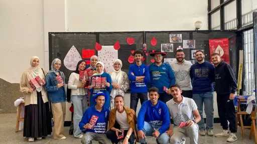 خمسة عشر عامًا من العطاء: كيف قاد الاتحاد... خمسة عشر عامًا من العطاء: كيف قاد الاتحاد المصري لطلاب الصيدلة رحلة التبرع بالدم في مصر؟