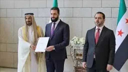 الرئيس السوري يتسلم أوراق اعتماد أول سفير قطري في دمشق بعد 14 عاما