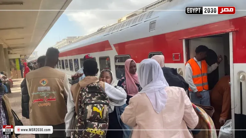 قطارات العودة الطوعية للأشقاء السودانيين