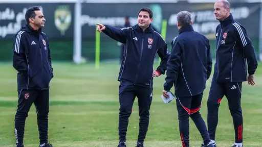 توروب يُحدد قائمة الأهلي لمواجهة إنبي في كأس... توروب يُحدد قائمة الأهلي لمواجهة إنبي في كأس عاصمة مصر