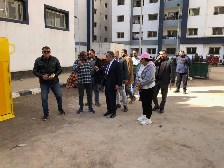 جانب من جولة محافظ الدقهلية