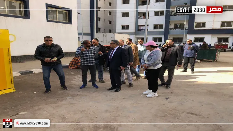 جانب من جولة محافظ الدقهلية