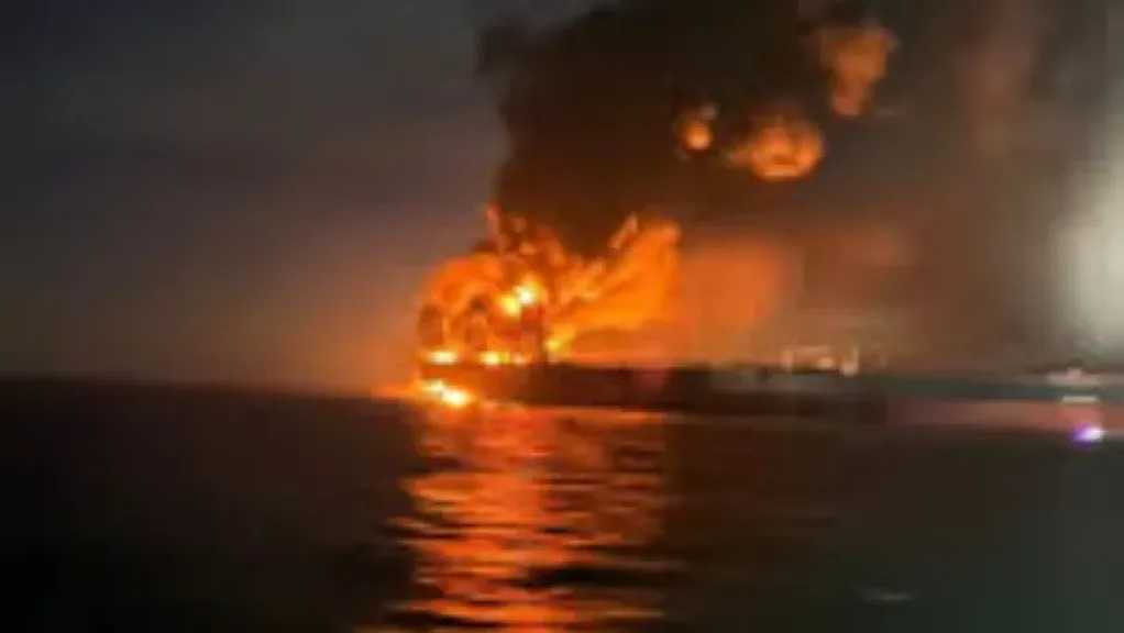 أوكرانيا تعلن شن أول هجوم مسيّر على منصة نفط روسية في بحر قزوين