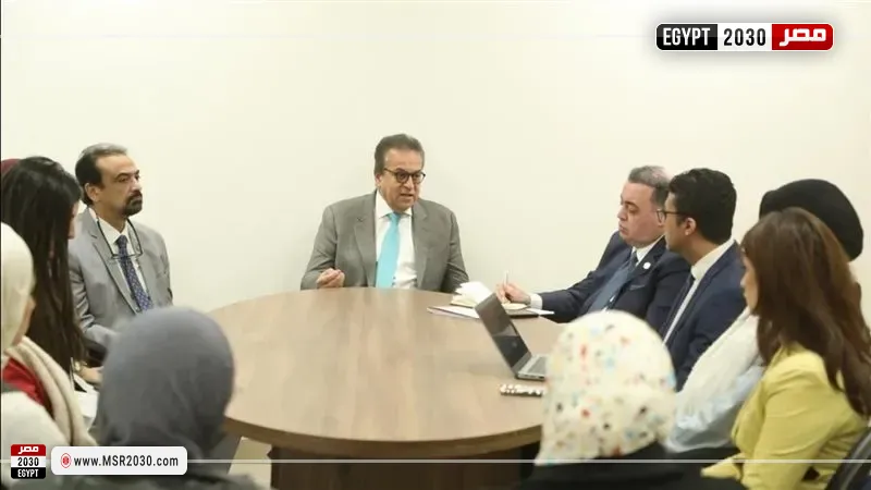 الدكتور خالد عبدالغفار نائب رئيس مجلس الوزراء ووزير الصحة والسكان