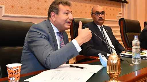 طارق شكري للمواطنين: مشاركتكم دعم لمسيرة الجمهورية الجديدة طارق شكري للمواطنين: مشاركتكم دعم لمسيرة الجمهورية الجديدة