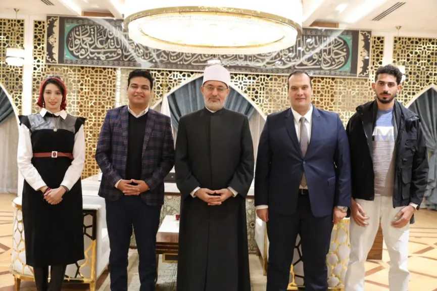 الإفتاء تستقبل وفد وزارة الشباب والرياضة لبحث تنفيذ البرامج والمبادرات المشتركة