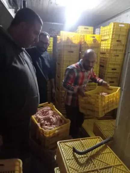 ضبط 45 طن دواجن ولحوم فاسدة خلال نوفمبر فى الجيزةl صور