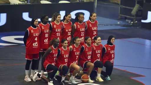 الأهلي يواجه الجيش الرواندي في نصف النهائي اليوم... الأهلي يواجه الجيش الرواندي في نصف النهائي اليوم في بطولة إفريقيا لسيدات السلة