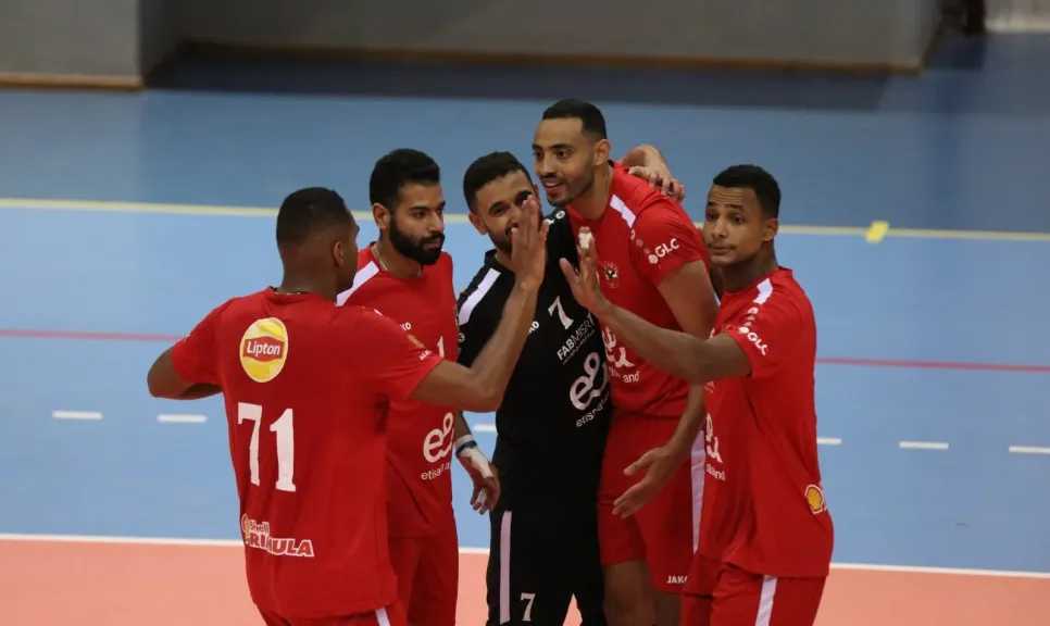 «رجال طائرة الأهلي» يواجه الشمس في دوري المرتبط