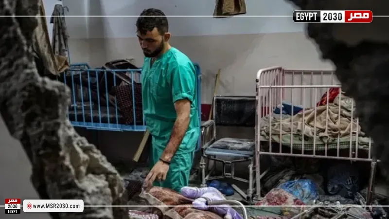 مستشفى بغزة 